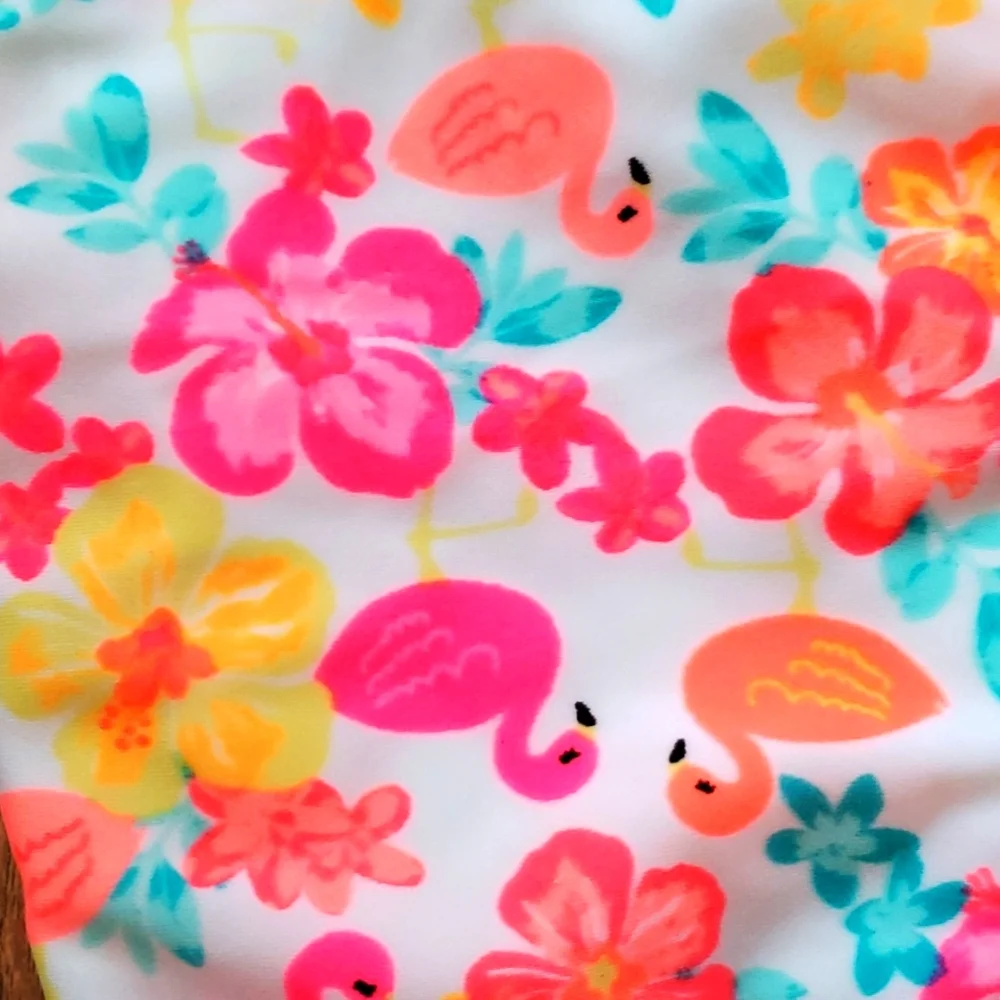 Healthtex infant flamingo‎ swimsuit